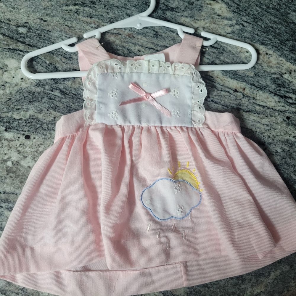Vintage Mayfair pinafore sundress Newborn